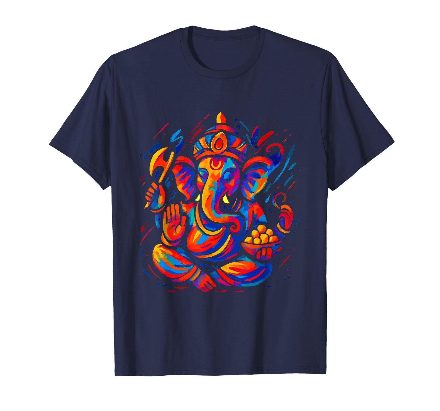 Ganesh Symbol Yoga Hindu Elephant God Ganesha Puja T-Shirt