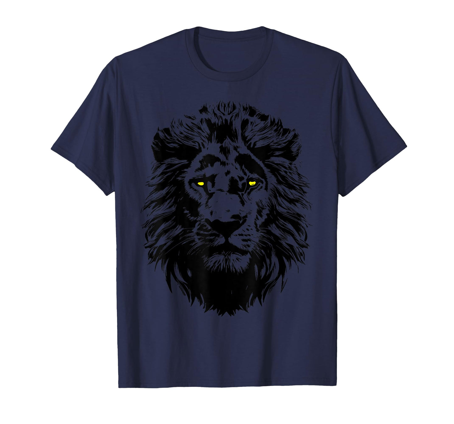 Lion, Gazing Eyes Lion Head, Lion Face, Lion Head T-Shirt