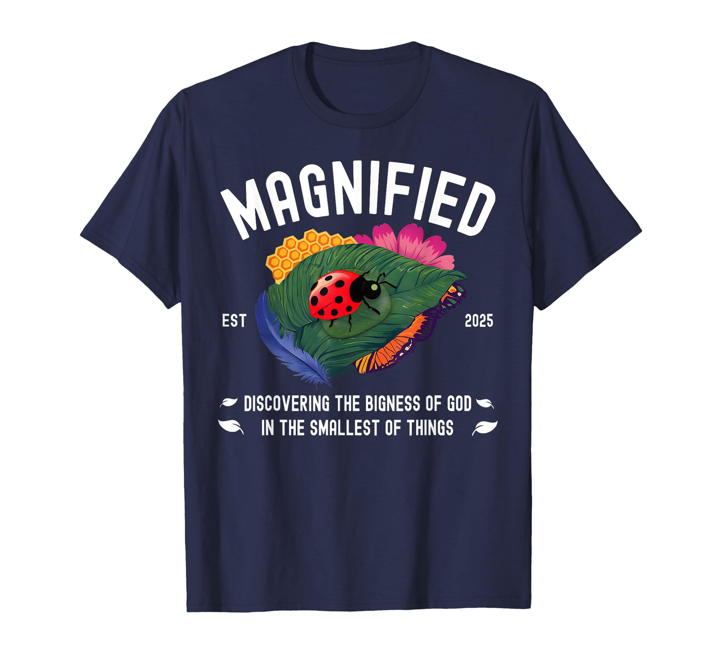 Groovy VBS 2025 Magnified Insects Adventure VBS Bible School T-Shirt