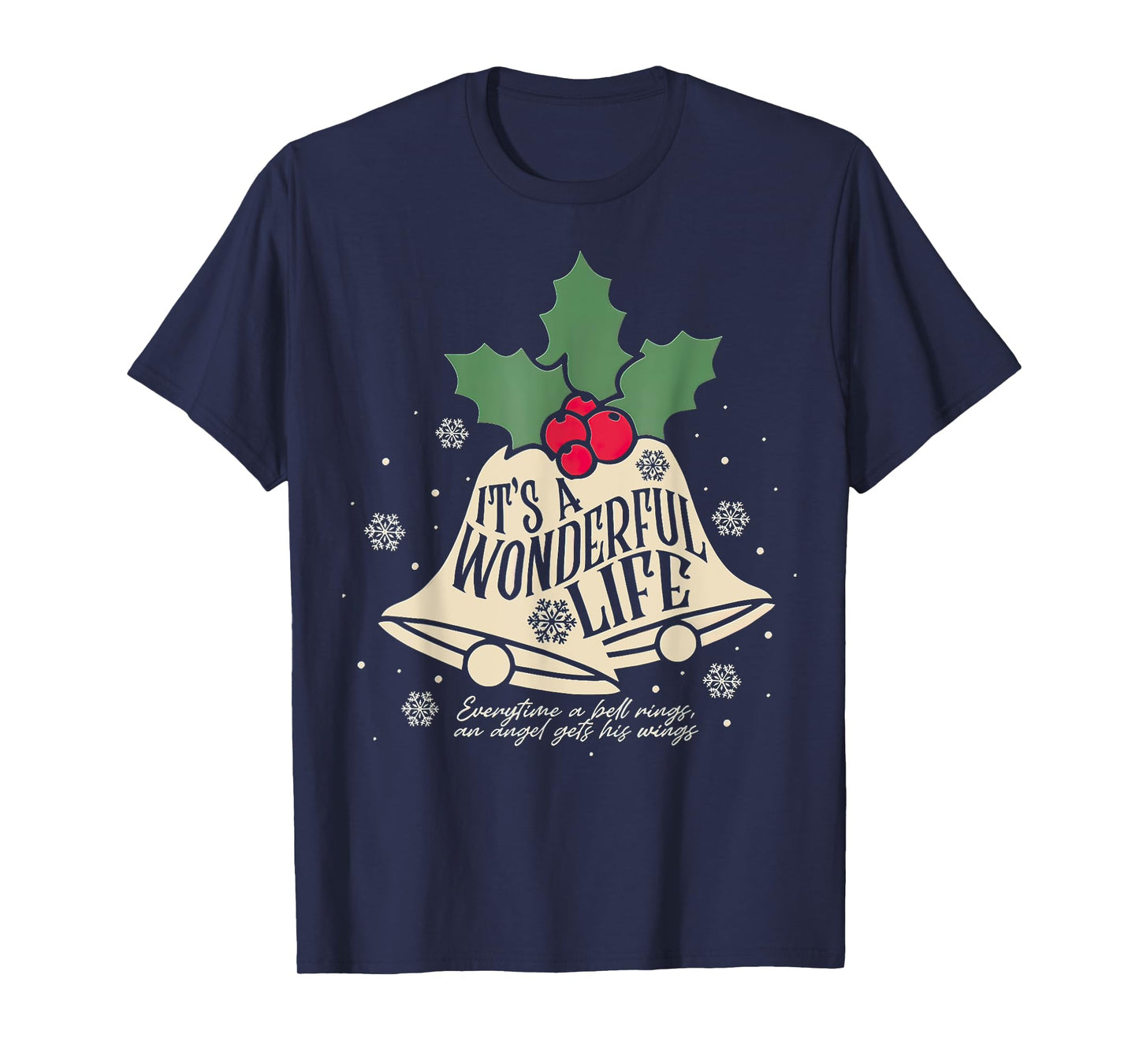 It's a Wonderful Life Everytime A Bell Rings Christmas Movie T-Shirt