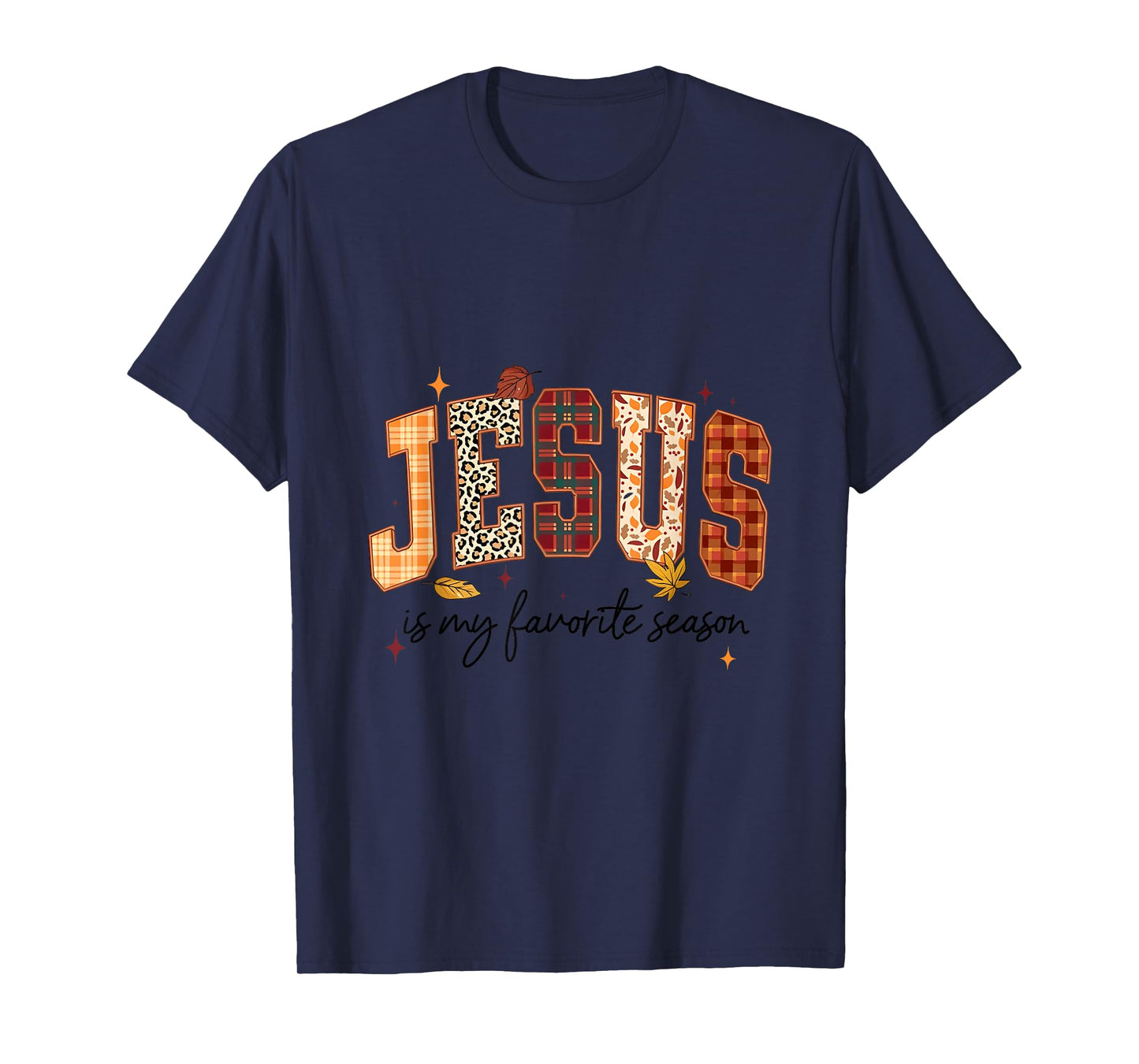 Vintage Jesus is My Favorite Season Fall Jesus Christian T-Shirt