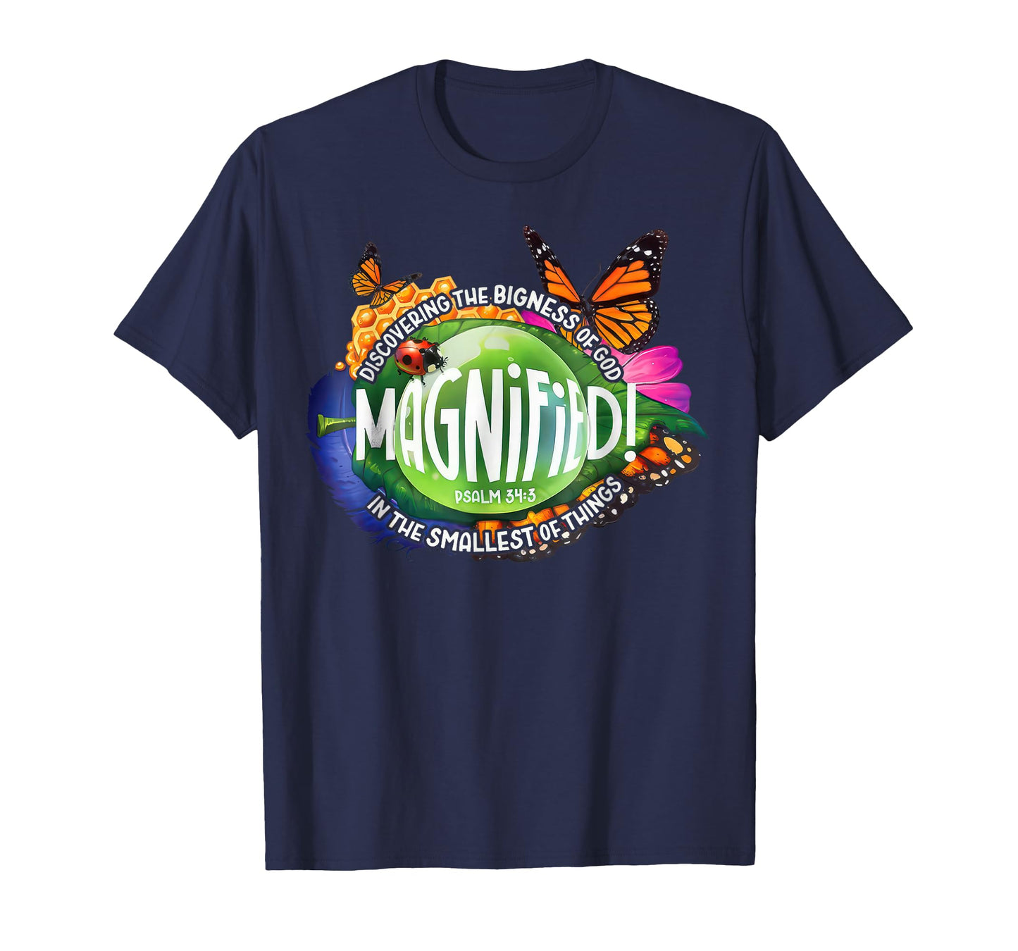 Magnified VBS 2025 Discovering the Bigness of God Christian T-Shirt