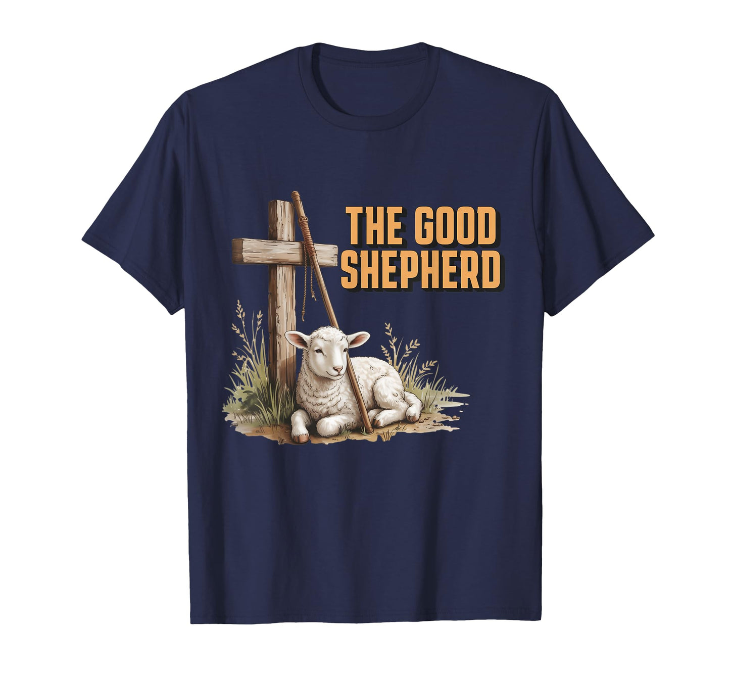 Faith Lamb, Jesus The Good Shepherd, Biblical Verse T-Shirt
