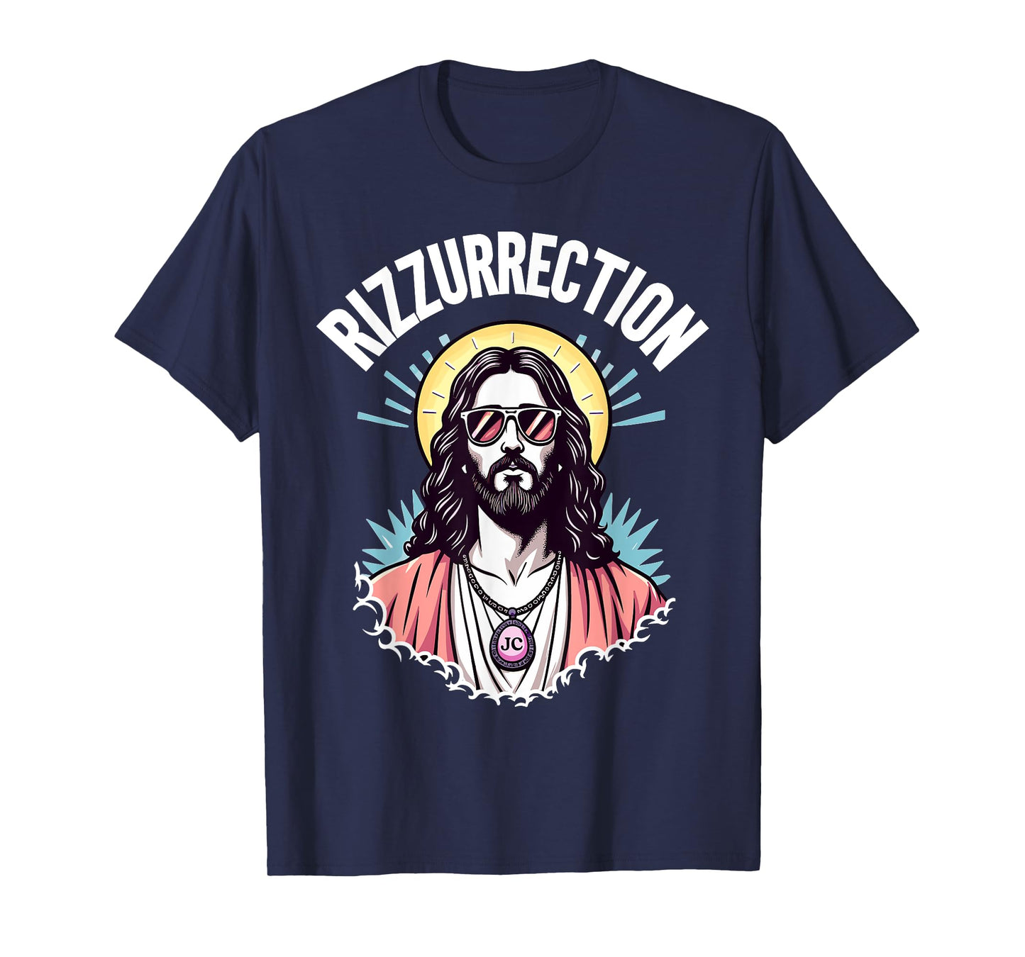 Funny Jesus Meme Gen Z Slang Rizz, He is Rizzen T-Shirt