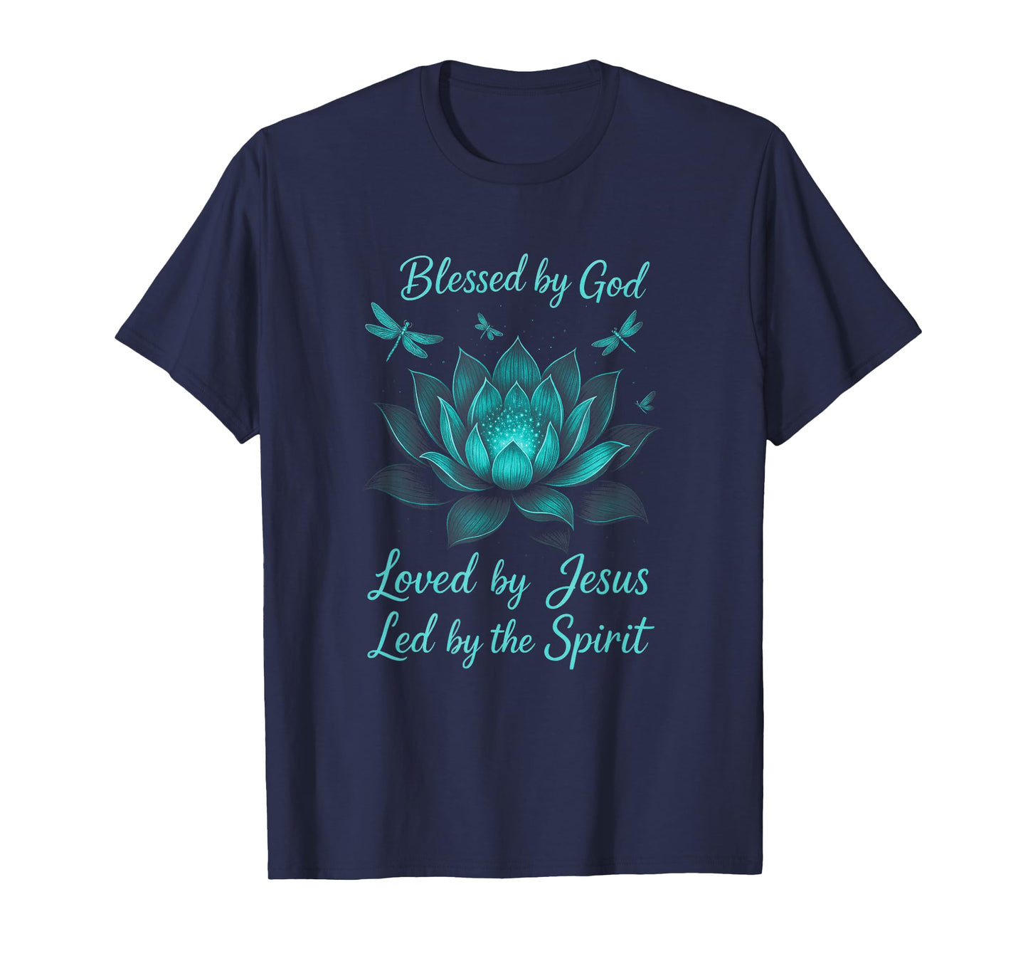 Blessed by God - Sunflower Holy Church Easter T-Shirt