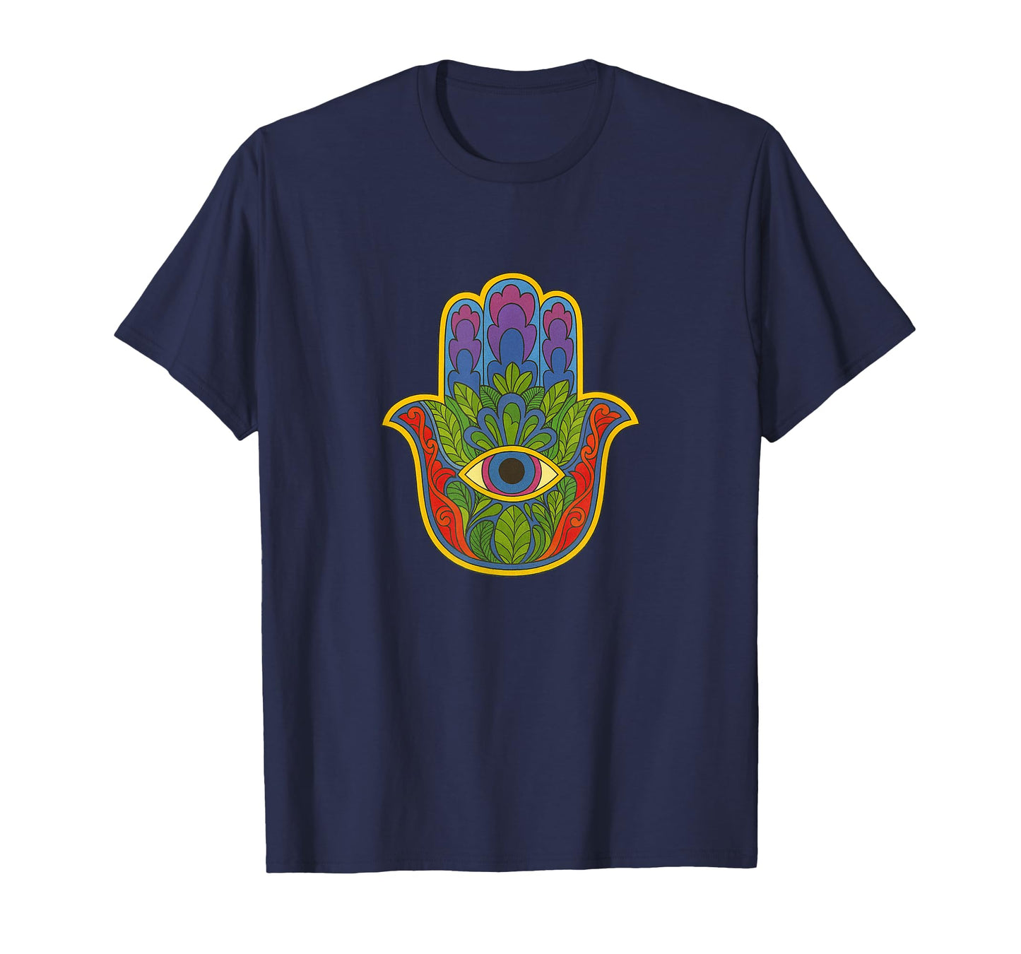 Vintage Hamsa Hand Eye of God Protection Symbol T-Shirt