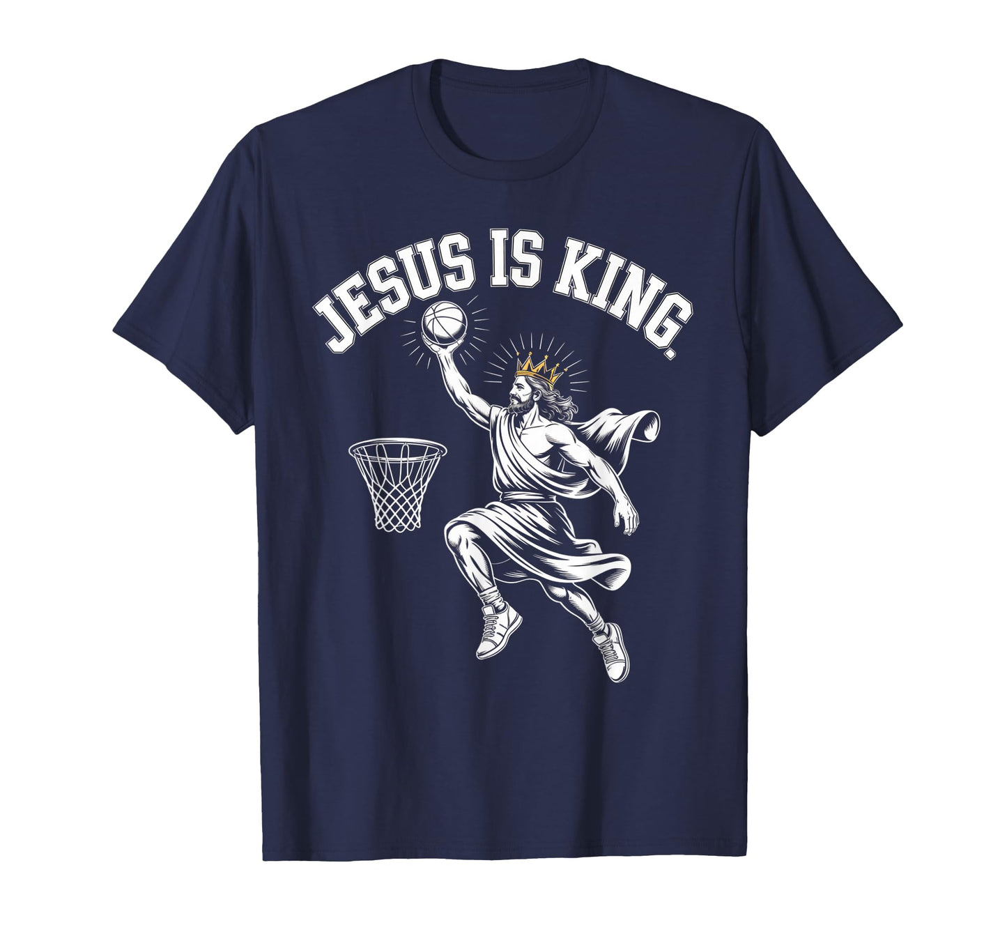 Jesus is King Bible Verse John 14:6 Christian God Religious T-Shirt