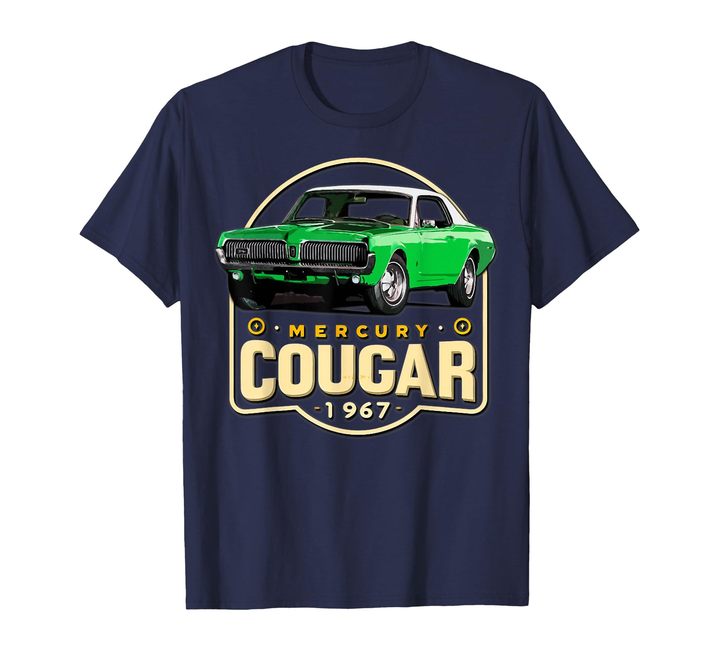 1967 Mercury classic Cougar cars T-Shirt