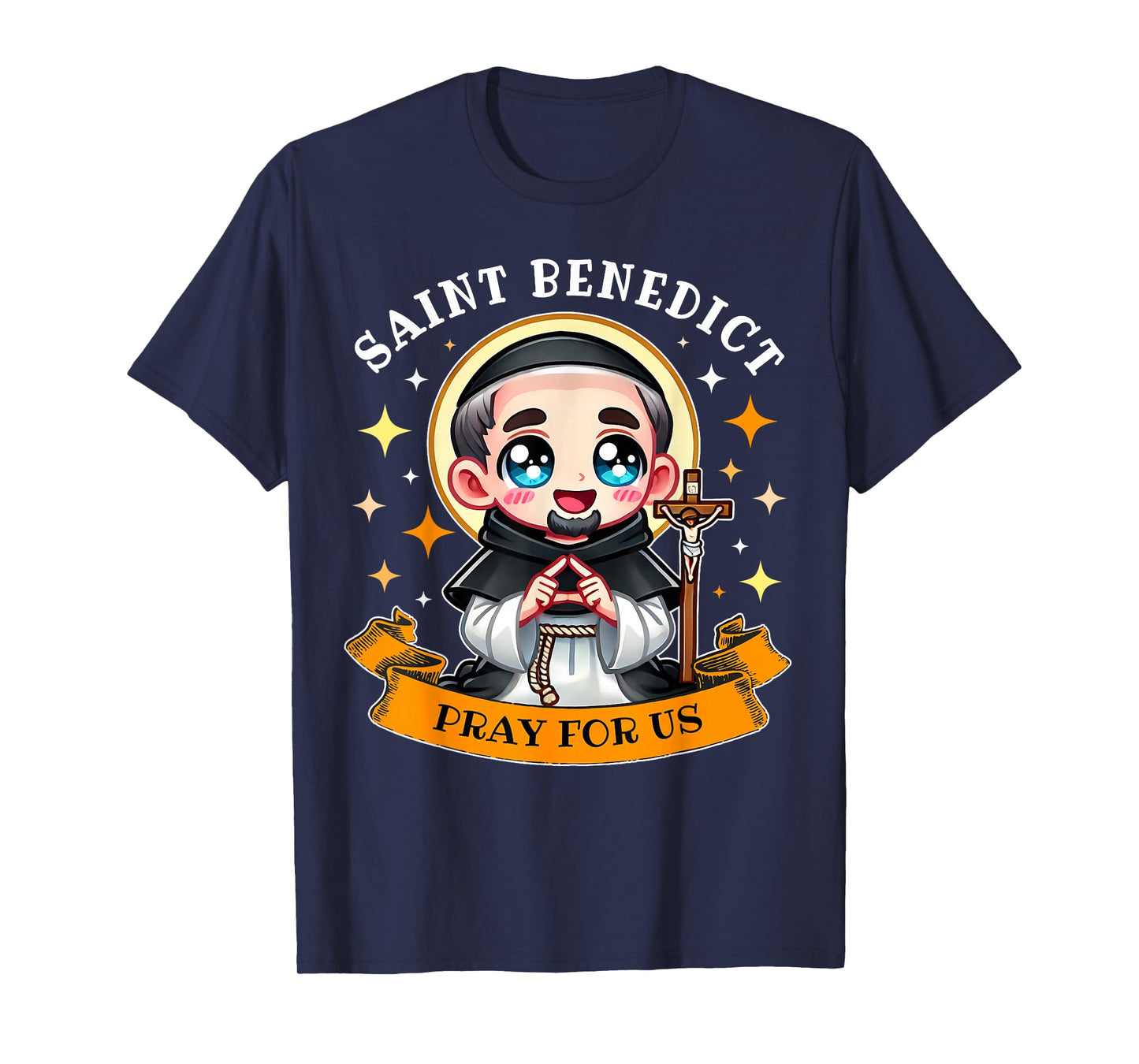 St Benedict Italian Catholic Christian Monk for Kids Toddler T-Shirt