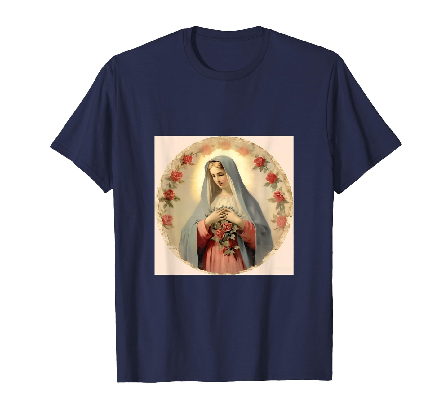 Blessed Virgin Mary Jesus Christian T-Shirt