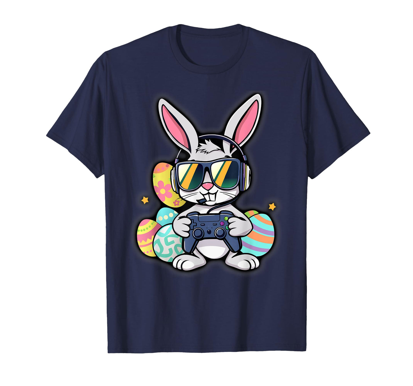 Easter Video Game Bunny Eggs Gaming Gamer Boys Men Teen Kids T-Shirt