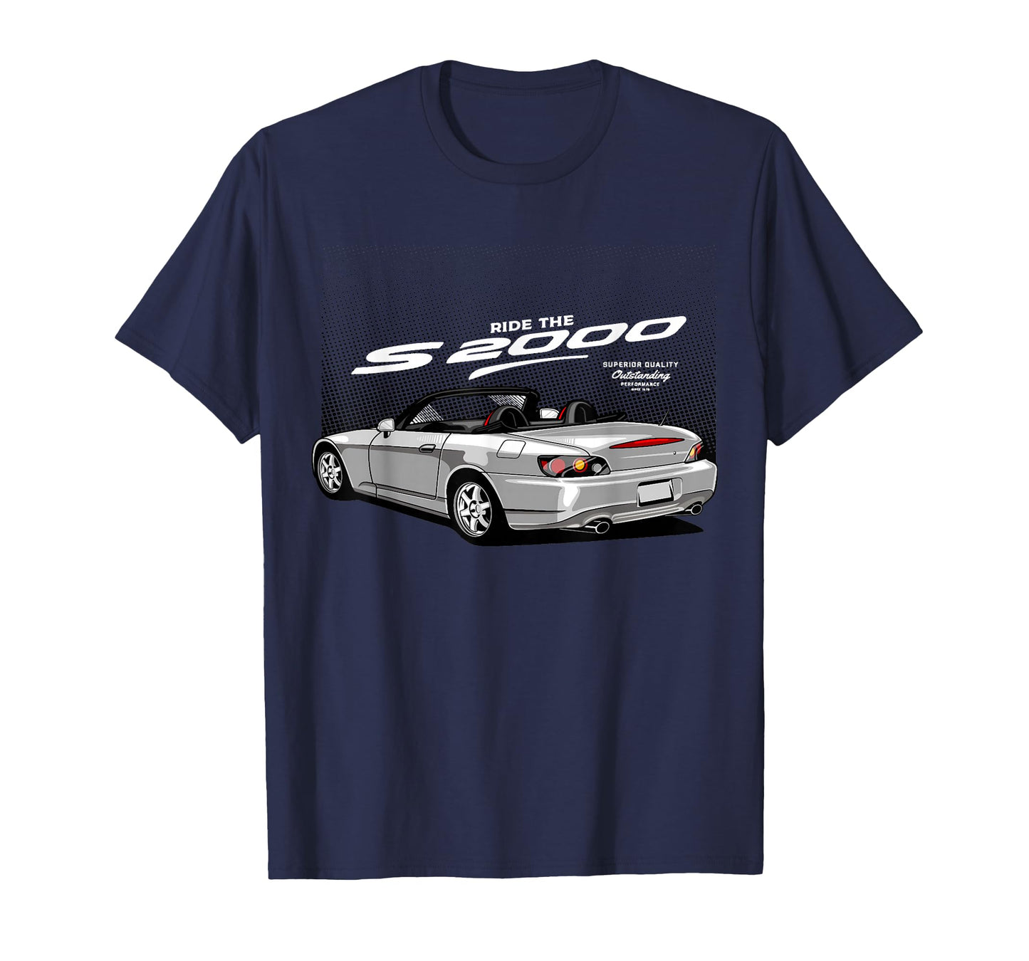 S2000 White JDM Graphic Retro Tuner Car Drift Racing T-Shirt