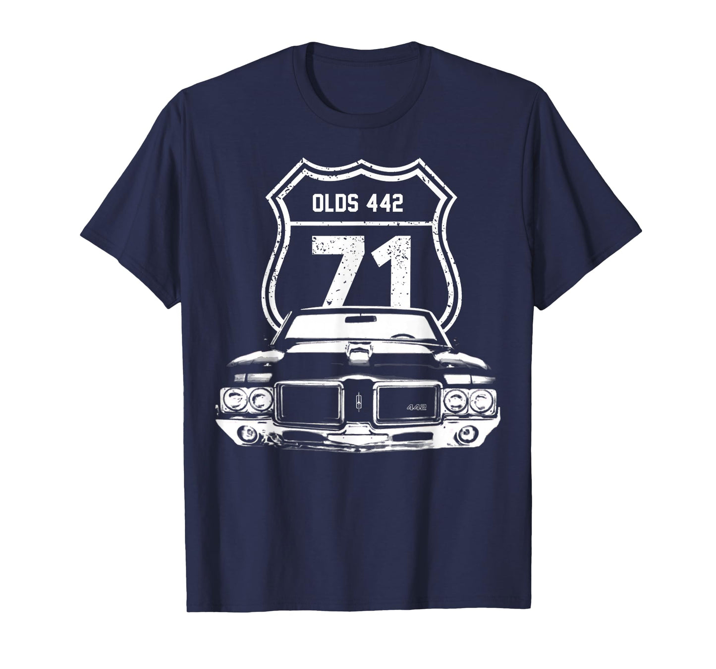 1971 71 olds 442 muscle car T-Shirt