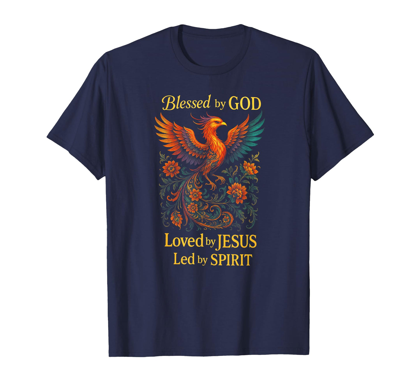 Blessed by God - Butterfly Christian Holy Easter T-Shirt