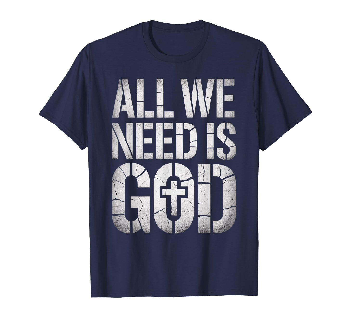 Christian Shirts for Men Inspirational God Faith Jesus T-Shirt