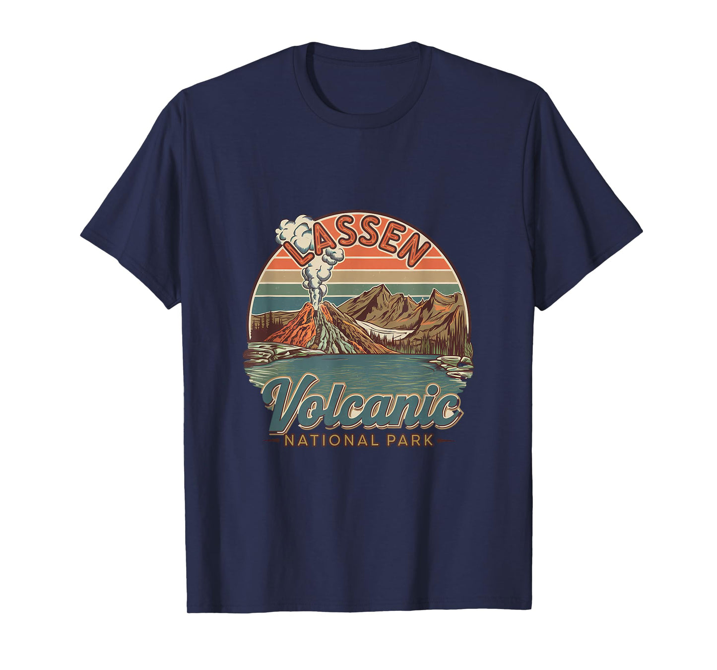 Lassen Volcanic National Park Scenic Landscape T-Shirt