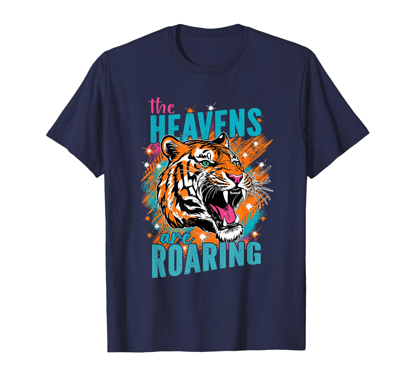 The Heavens are Roaring Psalm 19:1 Christian Faith Women Men T-Shirt