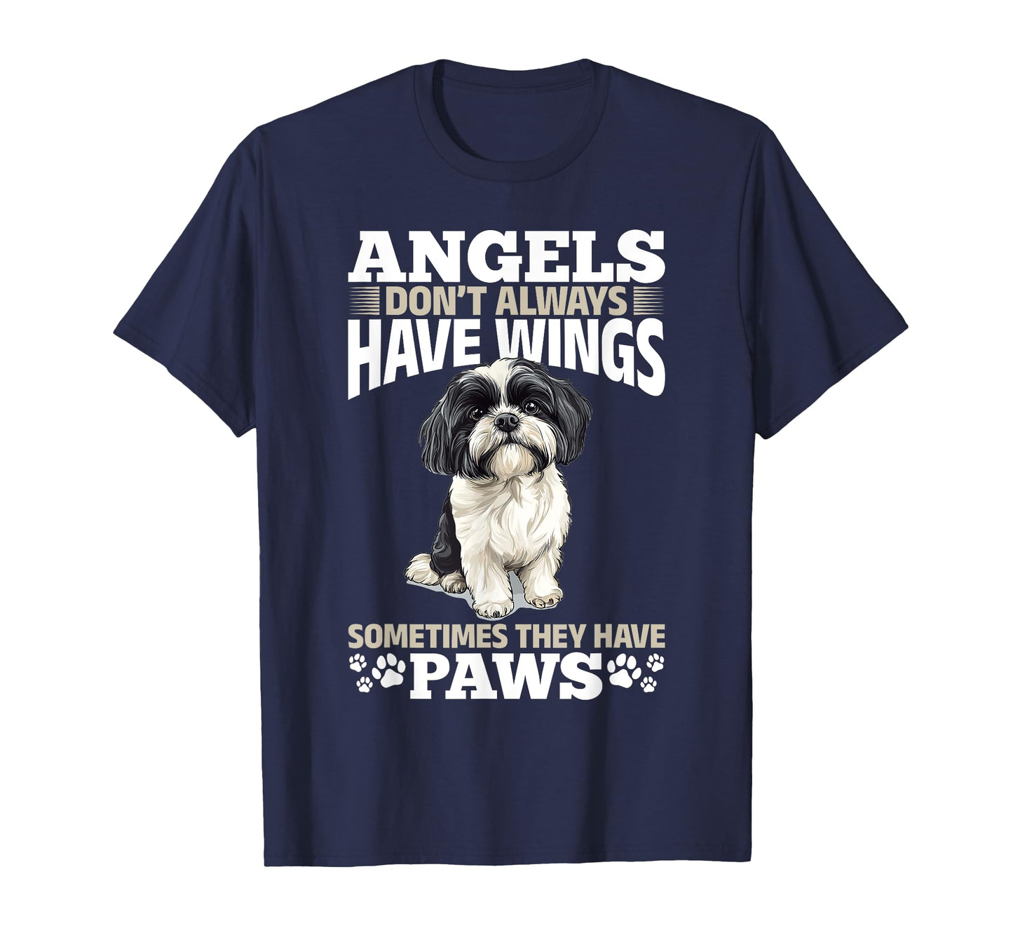 Shih Tzu Dog Owner Men Women Kids T-Shirt