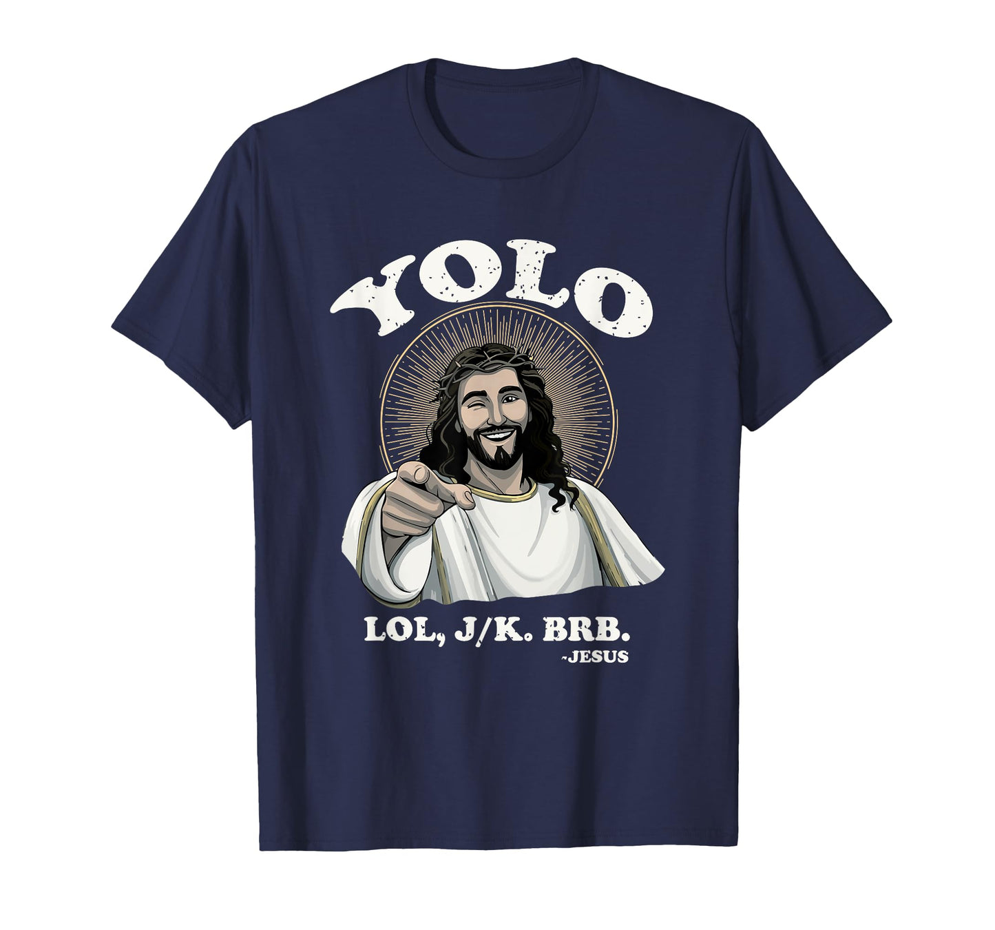 Jesus Funny YOLO Easter Resurrection Christian T-Shirt