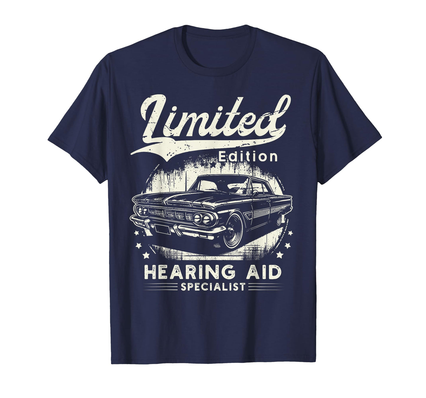 Hearing Aid Specialist Job car Birthday Worker Professional T-Shirt