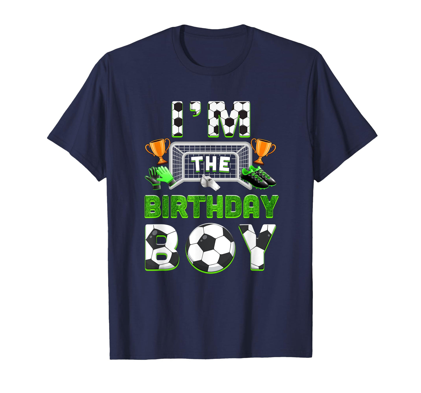 Im The Birthday Boy Soccer Family Matching Party Bday T-Shirt