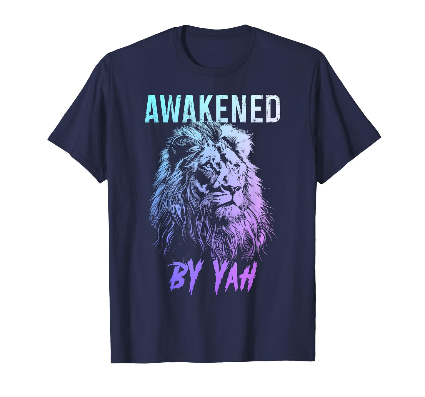 Hebrew Israelite Awakened By Yah Lion Of Judah Jewish Yahweh T-Shirt