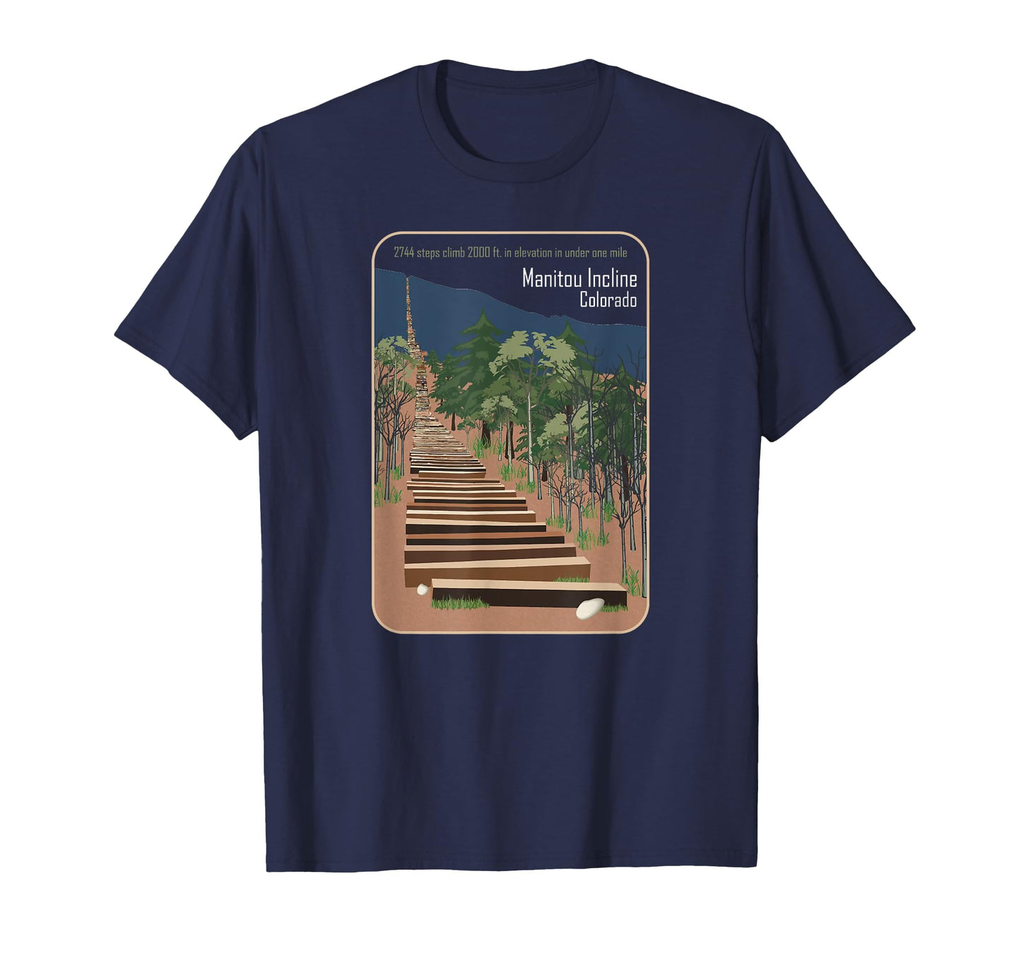 Manitou Incline, Colorado T-Shirt