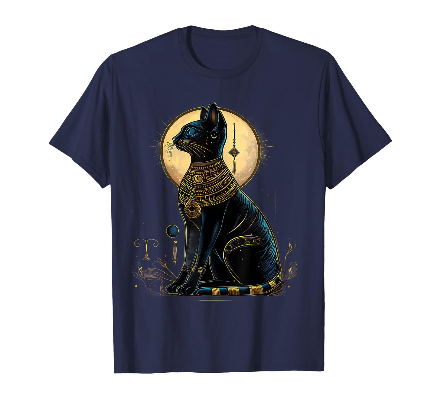 Egyptian God Cat Bastet Ancient Egypt Egyptology Tutankhamun T-Shirt