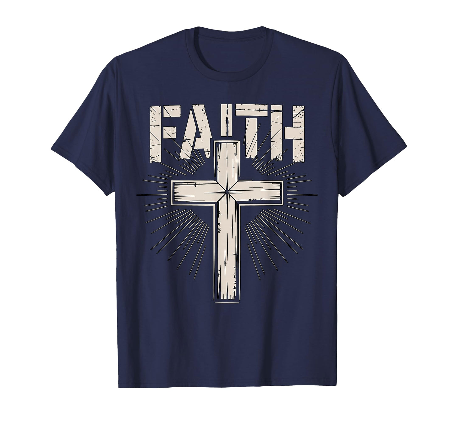 Faith Cross Christian T-Shirt