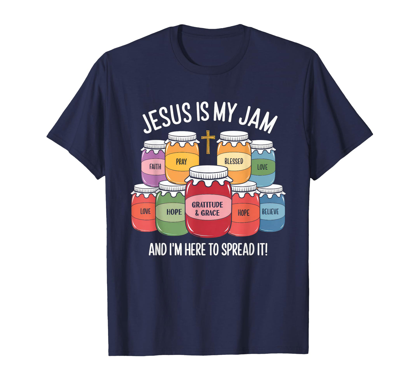 Jesus is My Jam Tshirt Men Women Christian Bible Verse T-Shirt