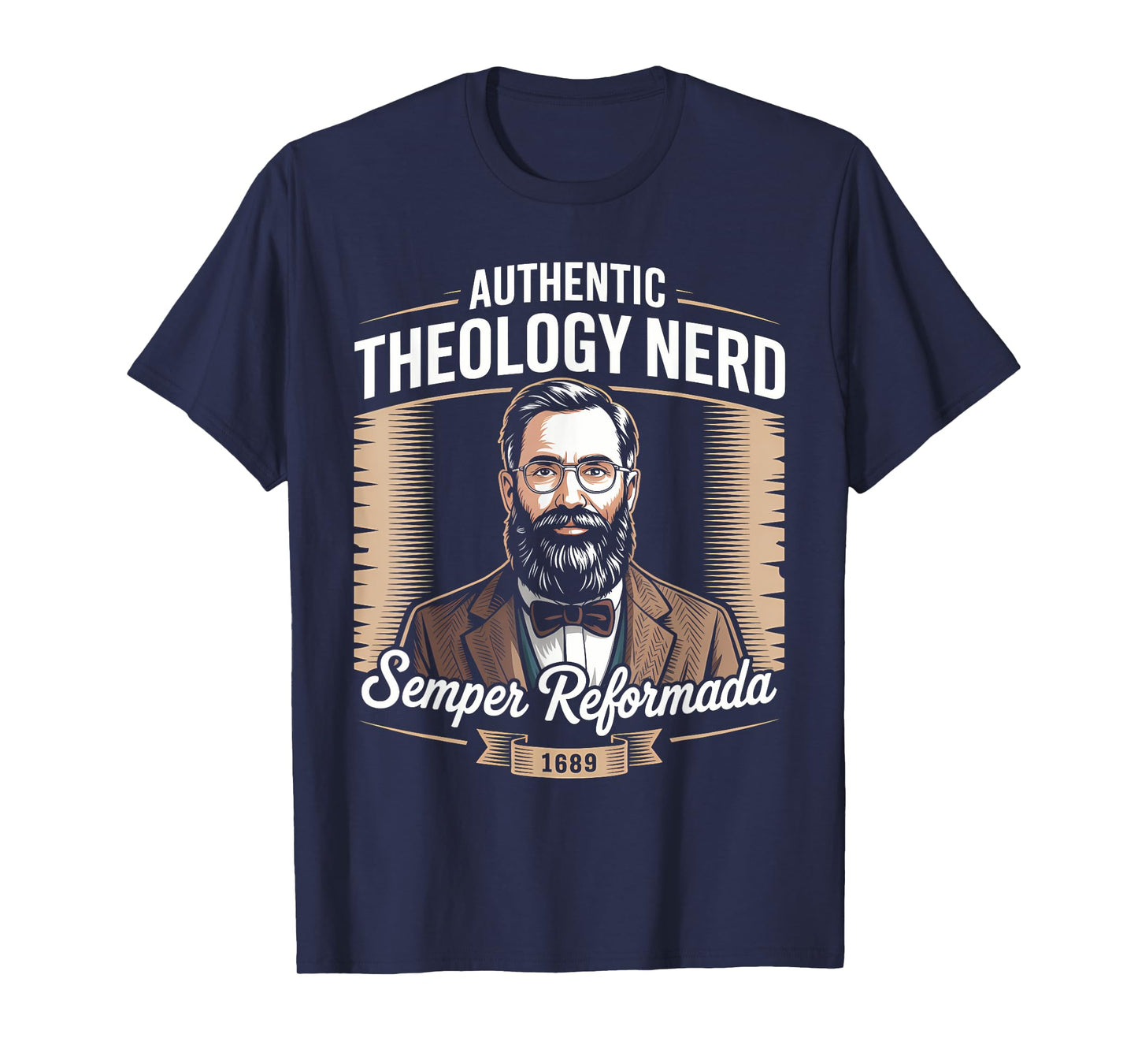 Theology Nerd 1689 Reformed Christian Seminary T-Shirt