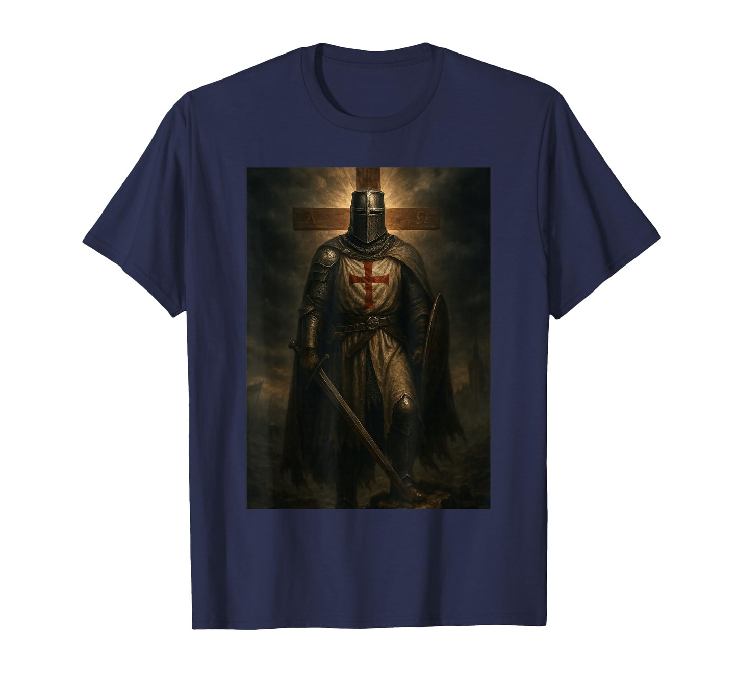 Catholic Templar - Christian Crusader Warrior of Christ T-Shirt