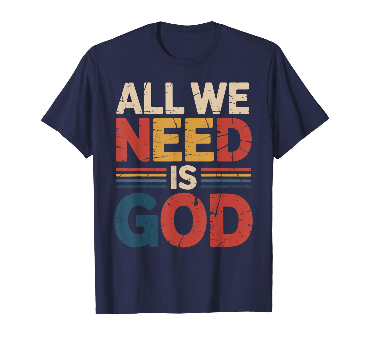 Christian Shirts for Men Inspirational God Faith Jesus T-Shirt