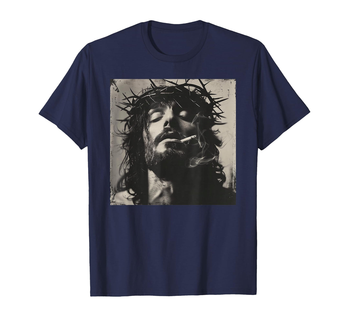 Cooler Jesus Christ Smokes, Resistance, Rebellious Jesus T-Shirt