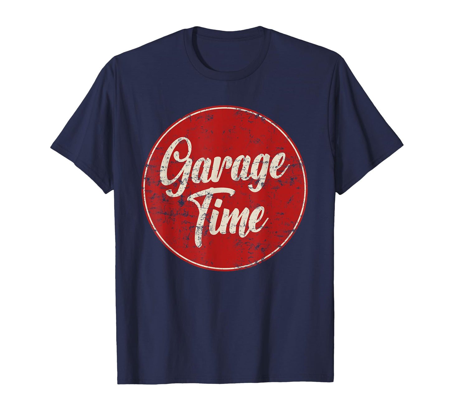 Garage Time Auto Mechanic Father's Day Handyman Dad Mechanic T-Shirt