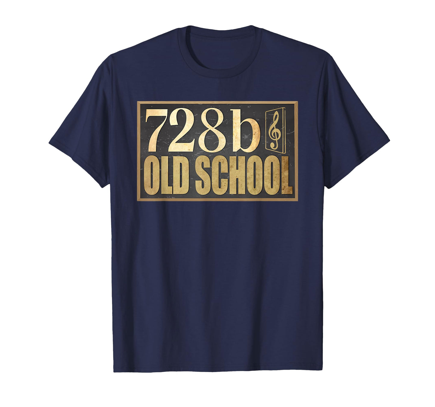 728b Old School Music Song Church Christ T-Shirt