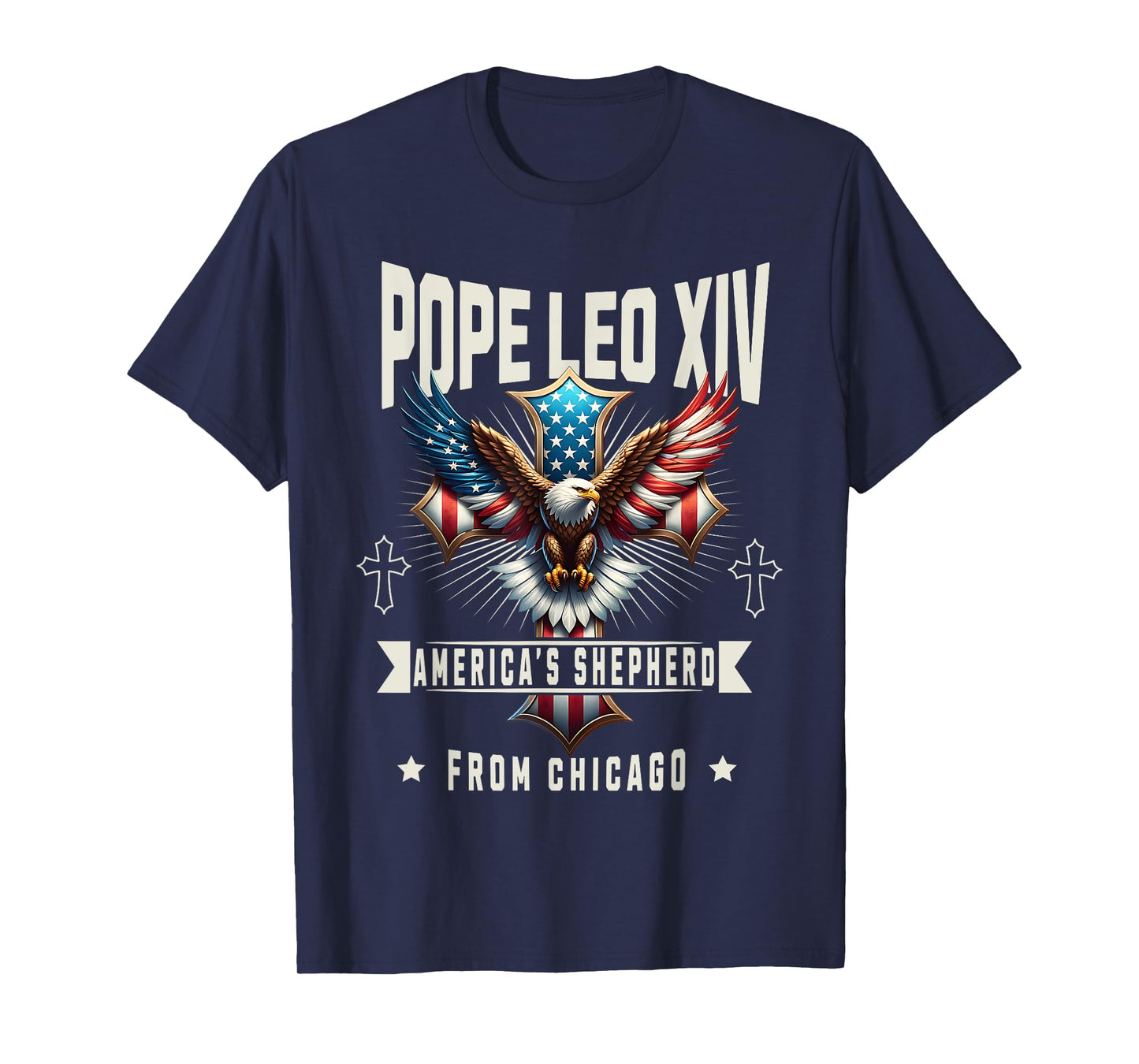 Habemus Papam 2025 Vatican Election Leo XIV From Chicago T-Shirt