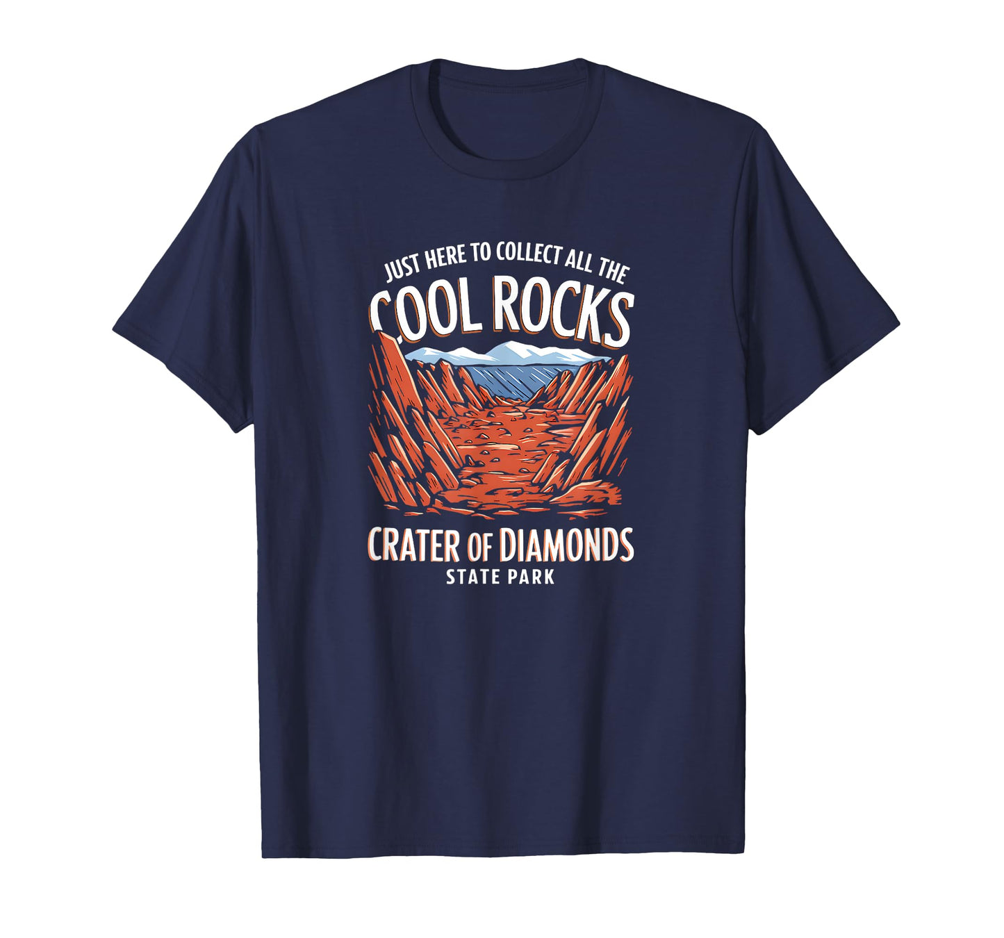Funny Rock Collector Crater Of Diamonds State Park T-Shirt