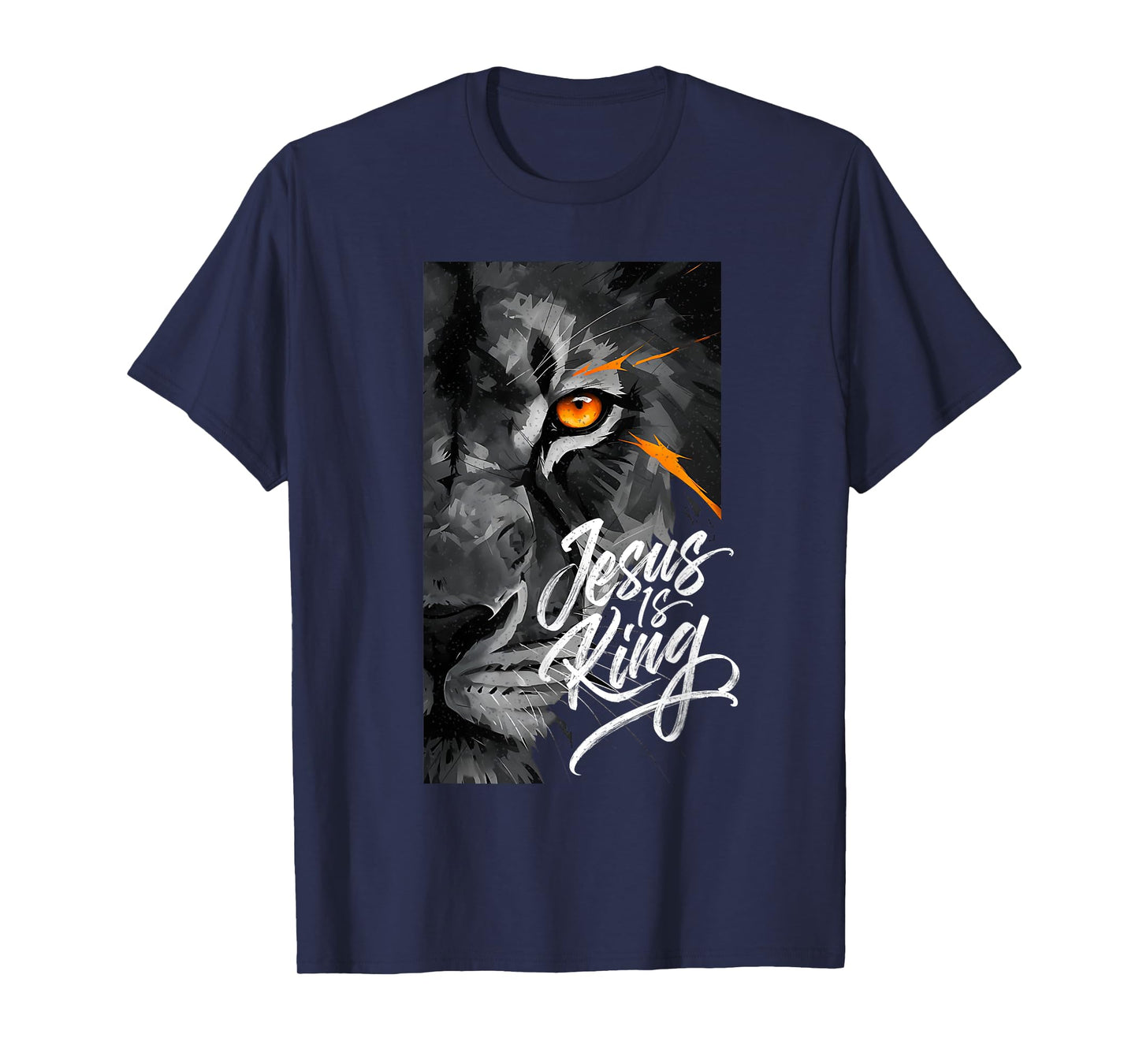 Jesus Is King Lion of Judah T-Shirt
