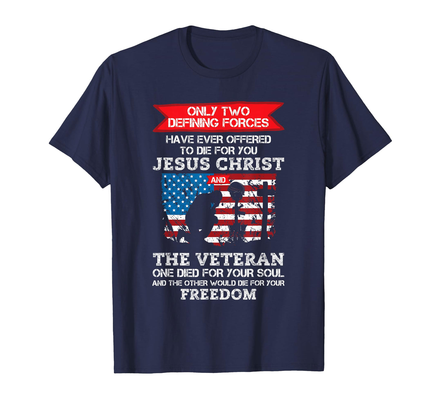 Honor Our Vets, Christian Veterans T-Shirt