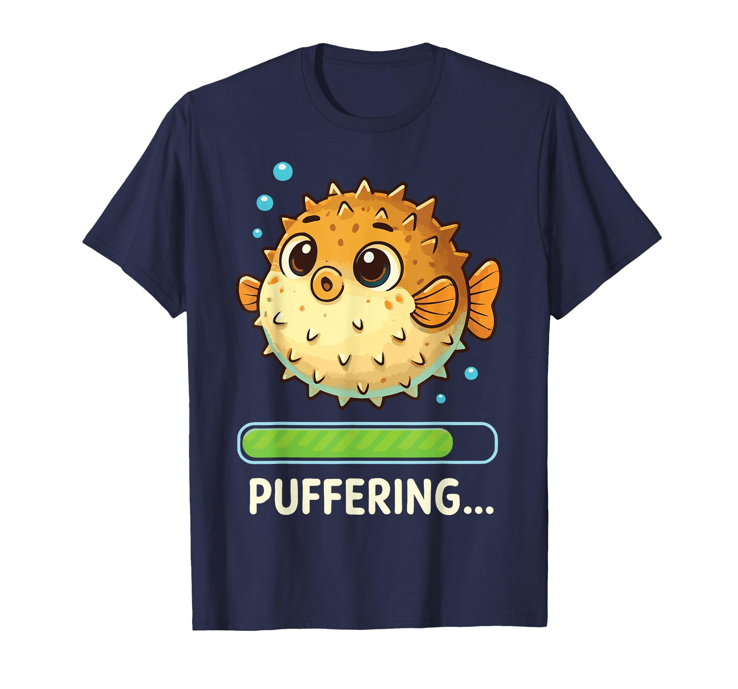 Puffering Puffer Fish T-Shirt