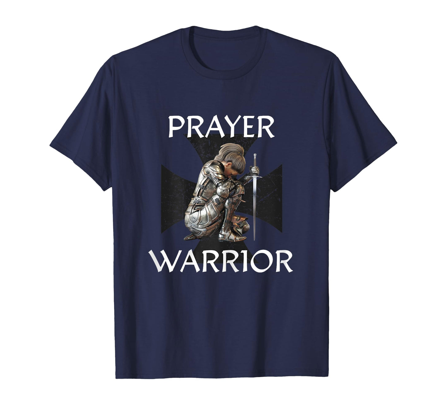 Christian Bible Verse Religious Gifts Women Prayer Warrior T-Shirt