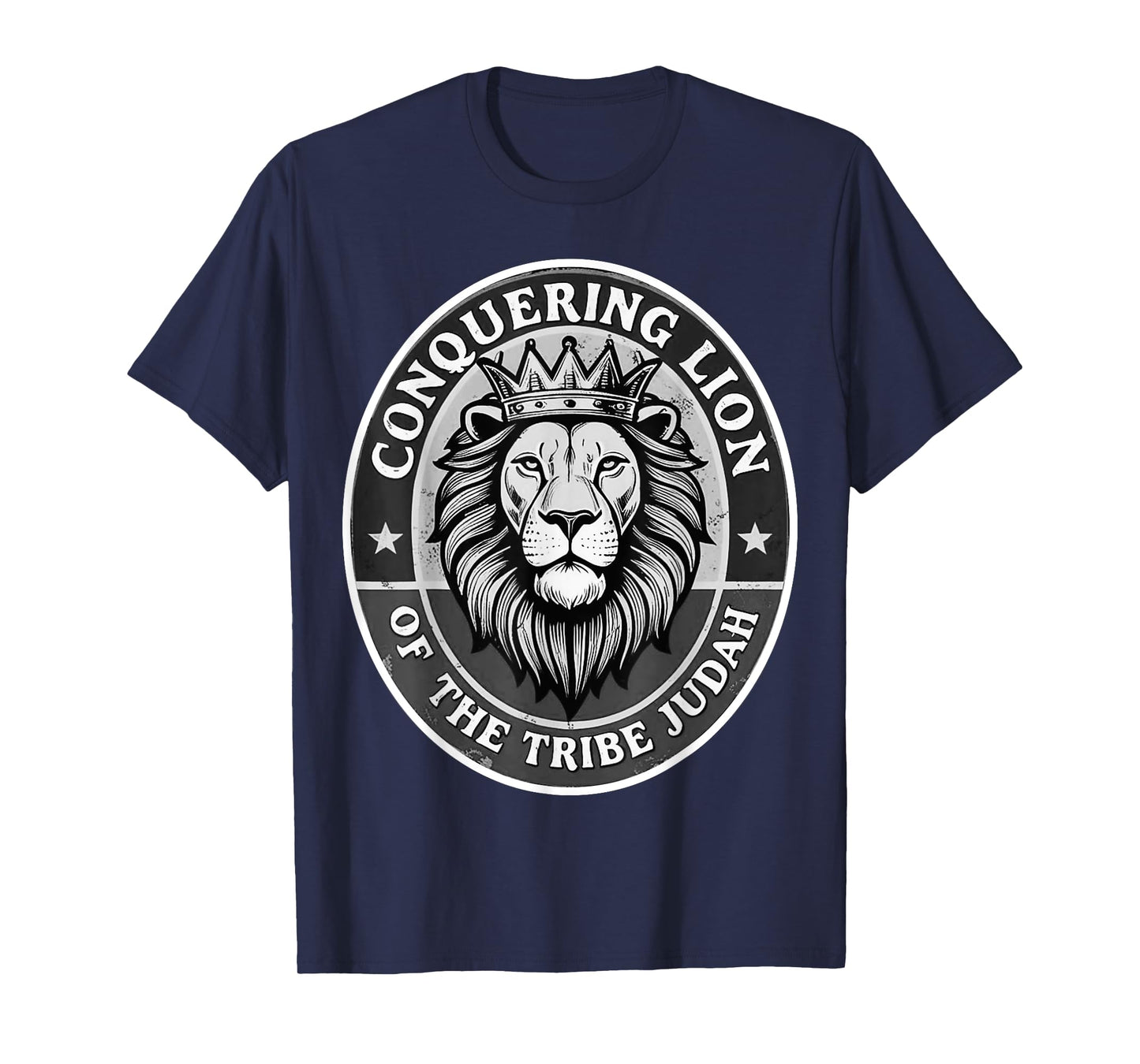 Conquering Lion Of The Tribe Judah Hebrew Israelite YHWH T-Shirt