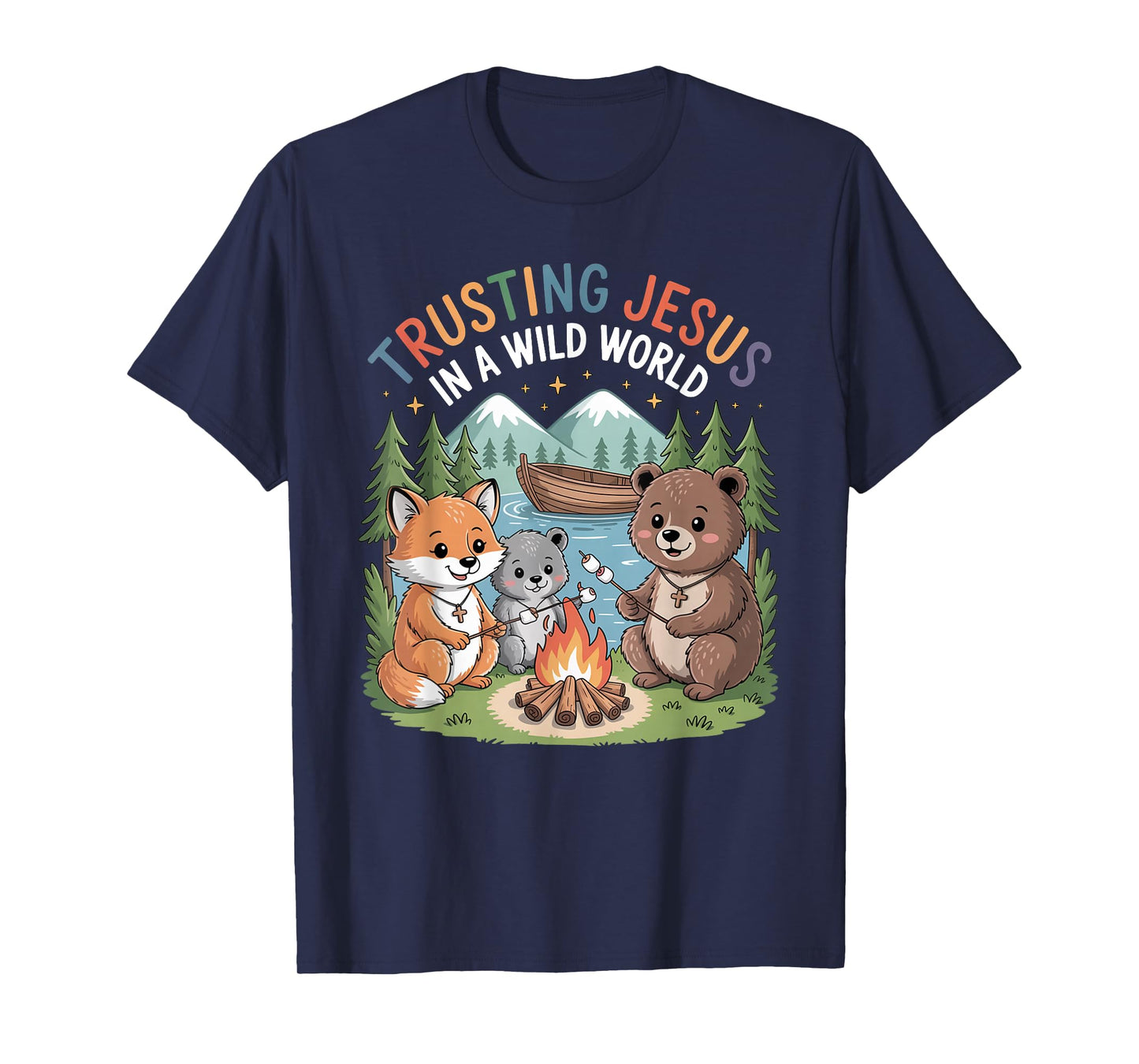 True North VBS Trusting Jesus In A Wild World Summer Camp T-Shirt