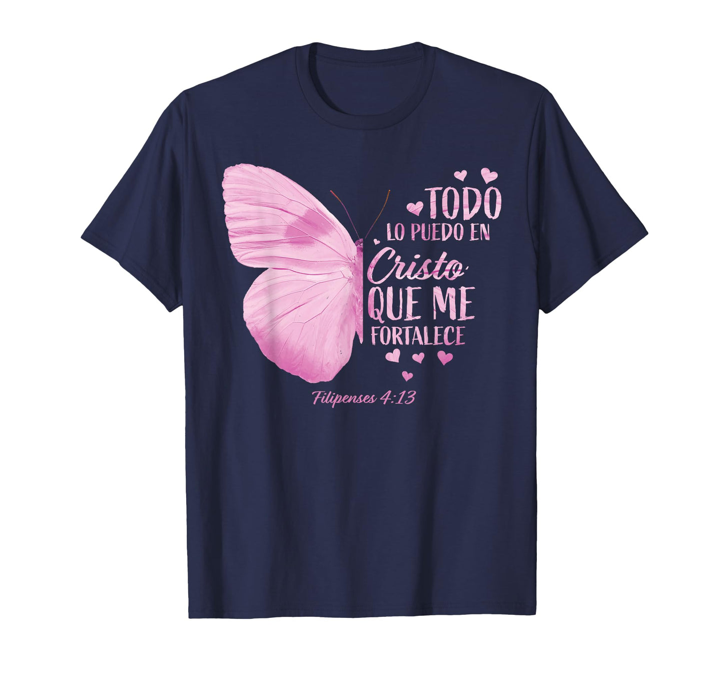 Christian Gift Women Spanish Religious Verse Sayings Her Mom T-Shirt