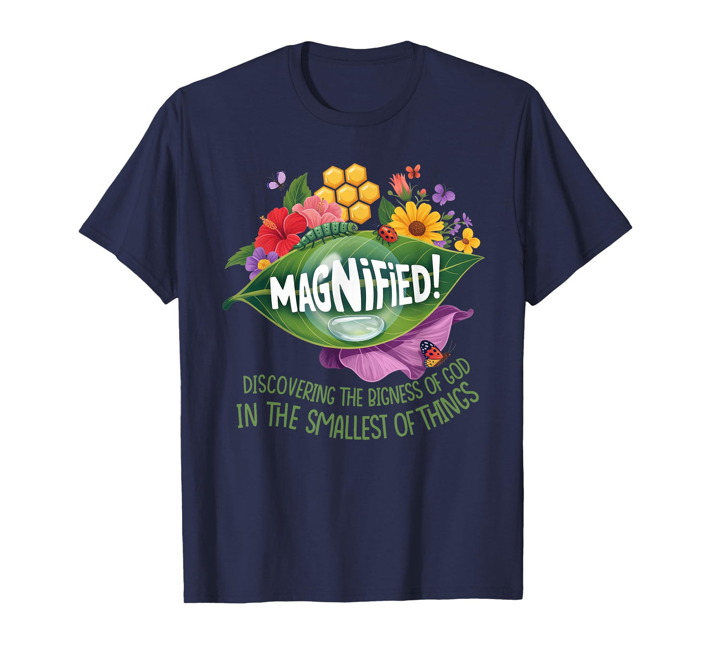 Magnified Smallest Insects Adventure VBS 2025 T-Shirt