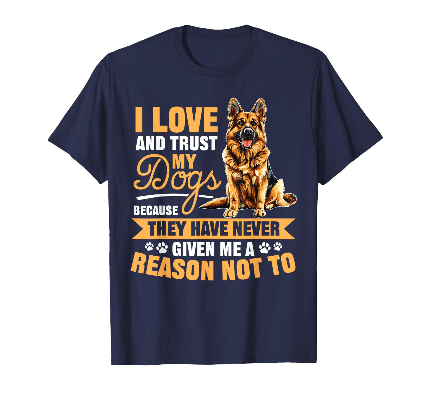 German Shepherd Lover Dog Owner T-Shirt