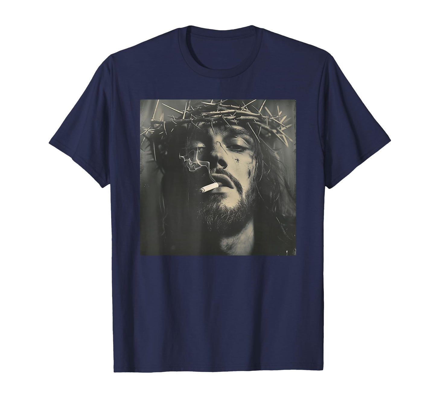 Cooler Jesus Christ Smokes, Resistance, Rebellious Jesus T-Shirt