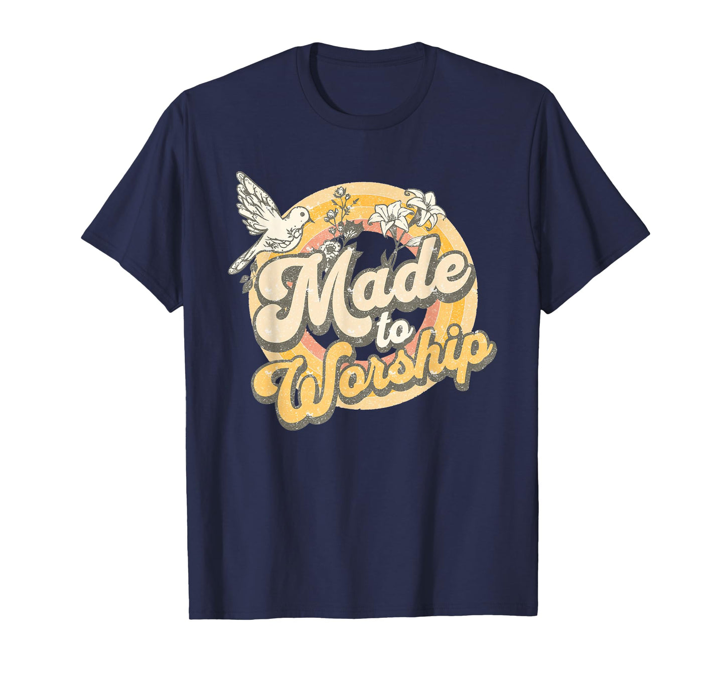 Made To Worship Shirt - Women Men Christian Religious T-Shirt