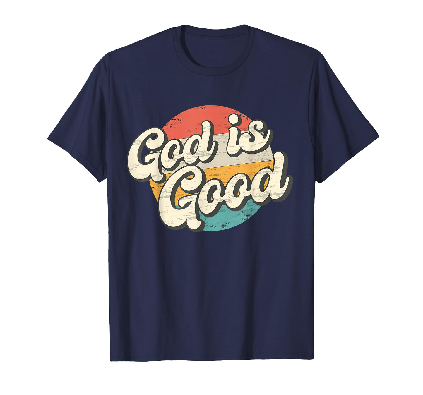 God Is Good Retro Vintage T-Shirt